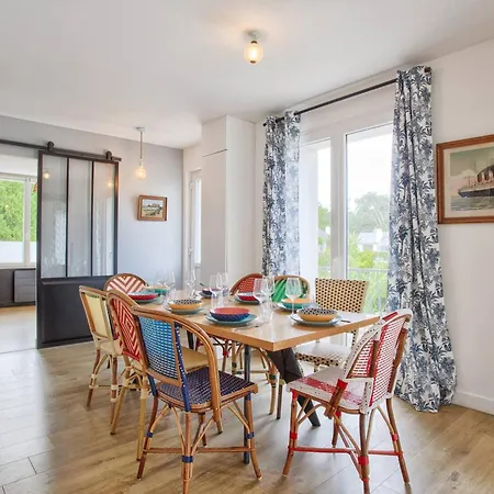 Prázdninový dům Maison De Charme A Merville-franceville-plage, 10 Pers, Proche Mer, Grande Terrasse Et Independant - Fr-1-788-27 *